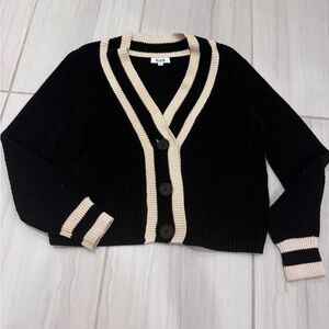 Anthro striped cardigan